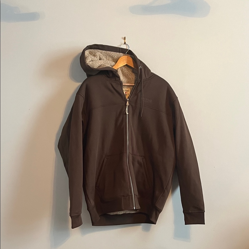 RedHead Dark Brown Zip-Up Hoodie